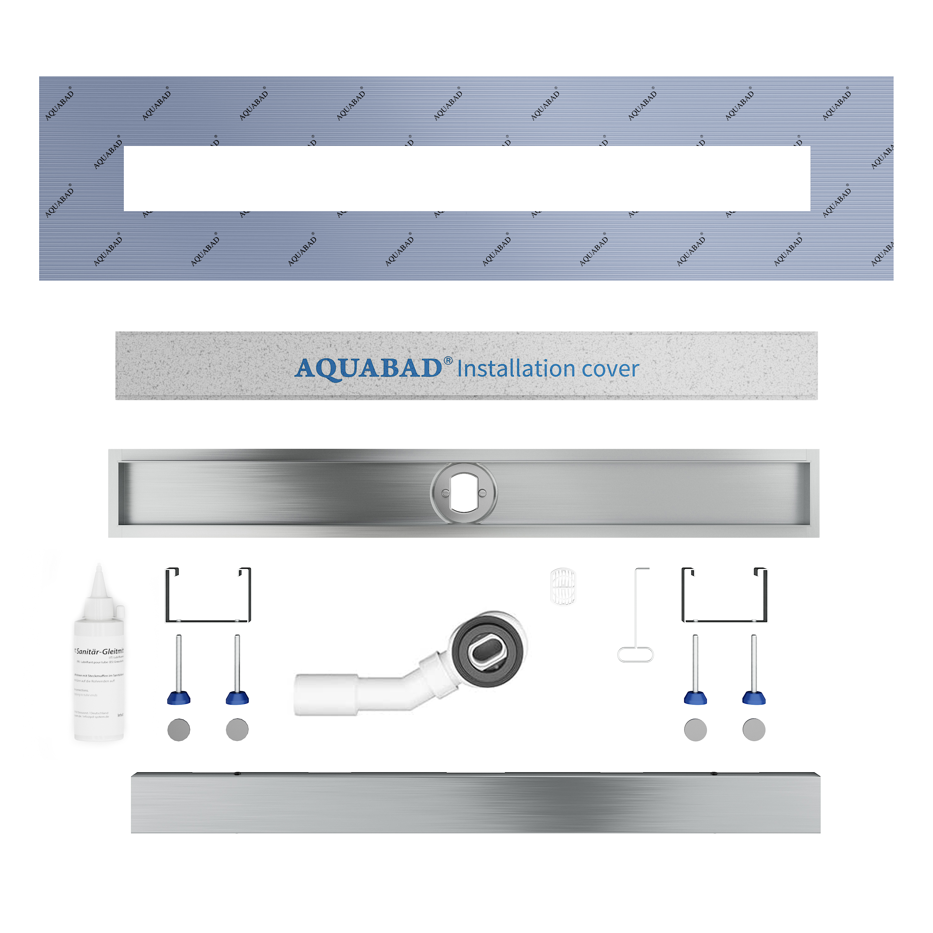 AQUABAD Duschrinne SDS Pro - Blende "Bord"