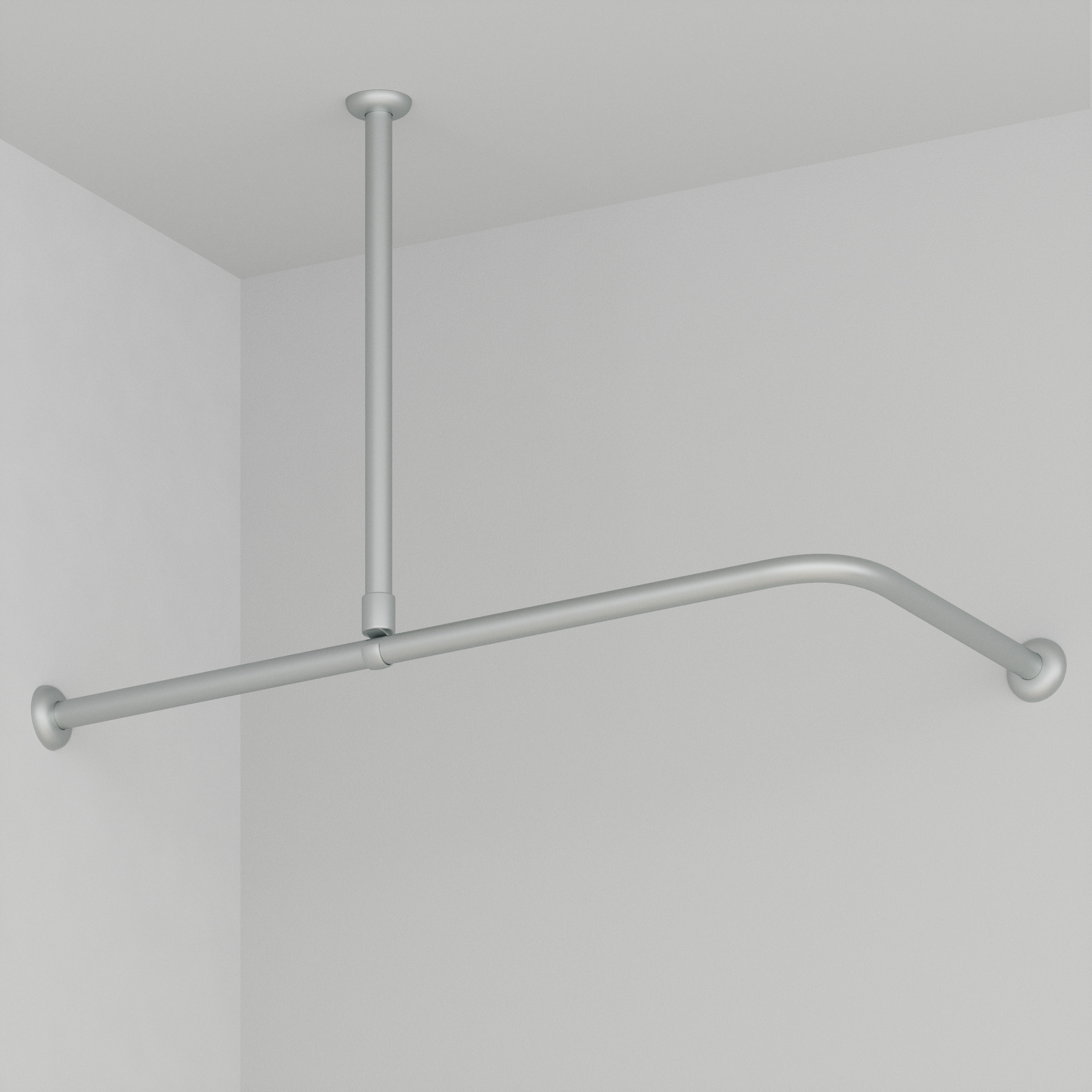AQUABAD Hastaflex Mount Deckenhalter, Ø27mm, 55cm