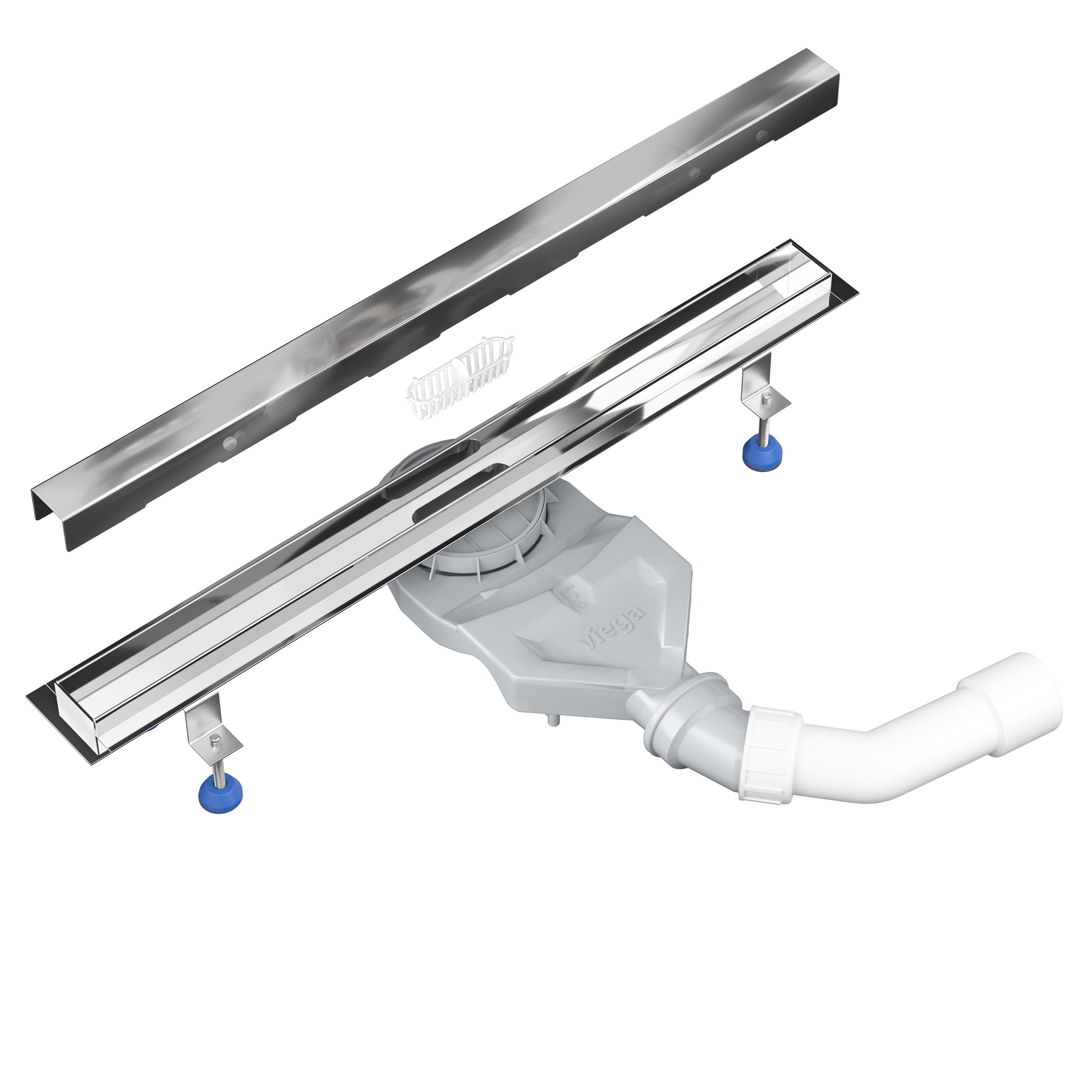 AQUABAD Duschrinne Slim Premium - Blende "Bord"