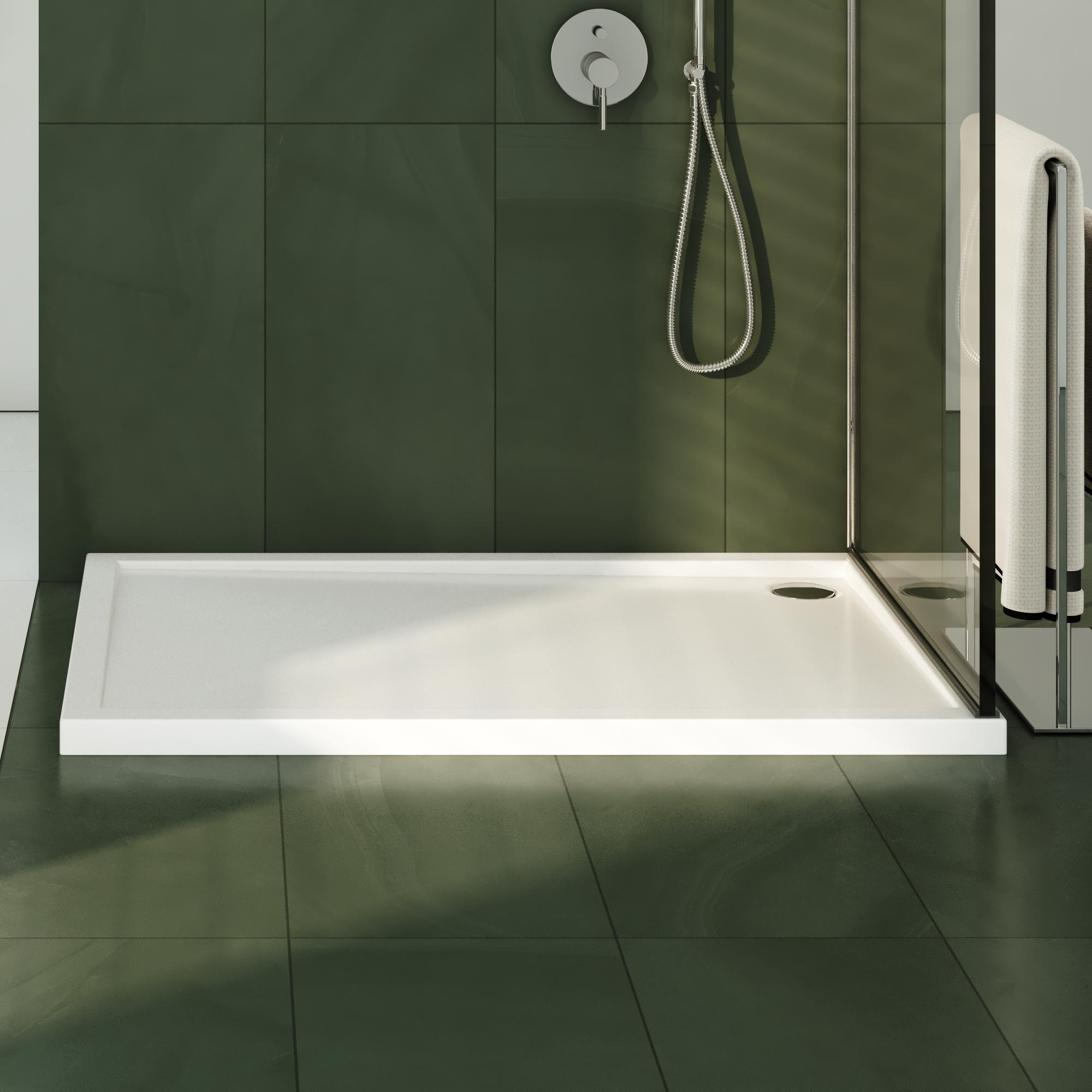 AQUABAD Duschwanne VILLA | Rechteck