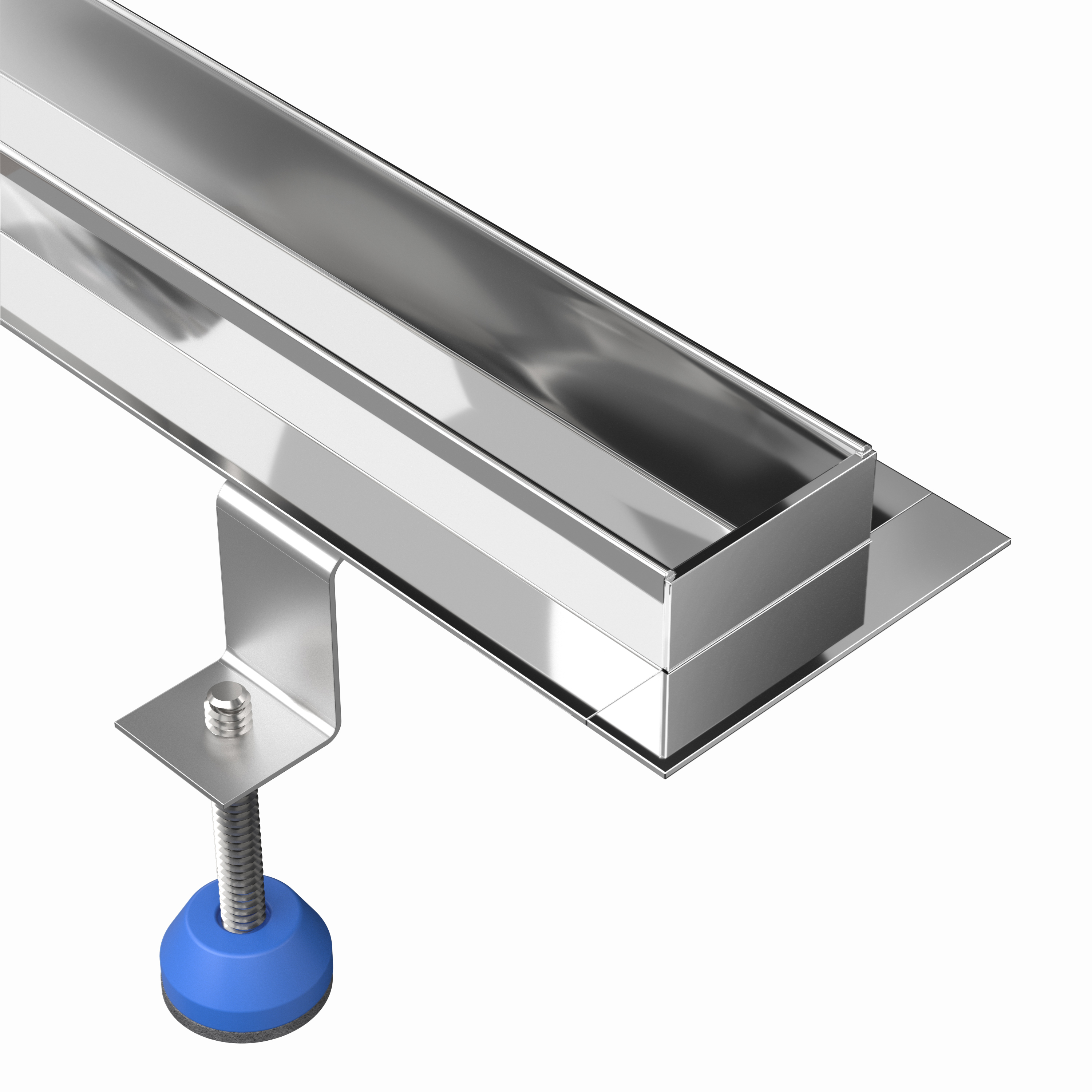 AQUABAD Duschrinne Slim Premium - Blende "Bord"