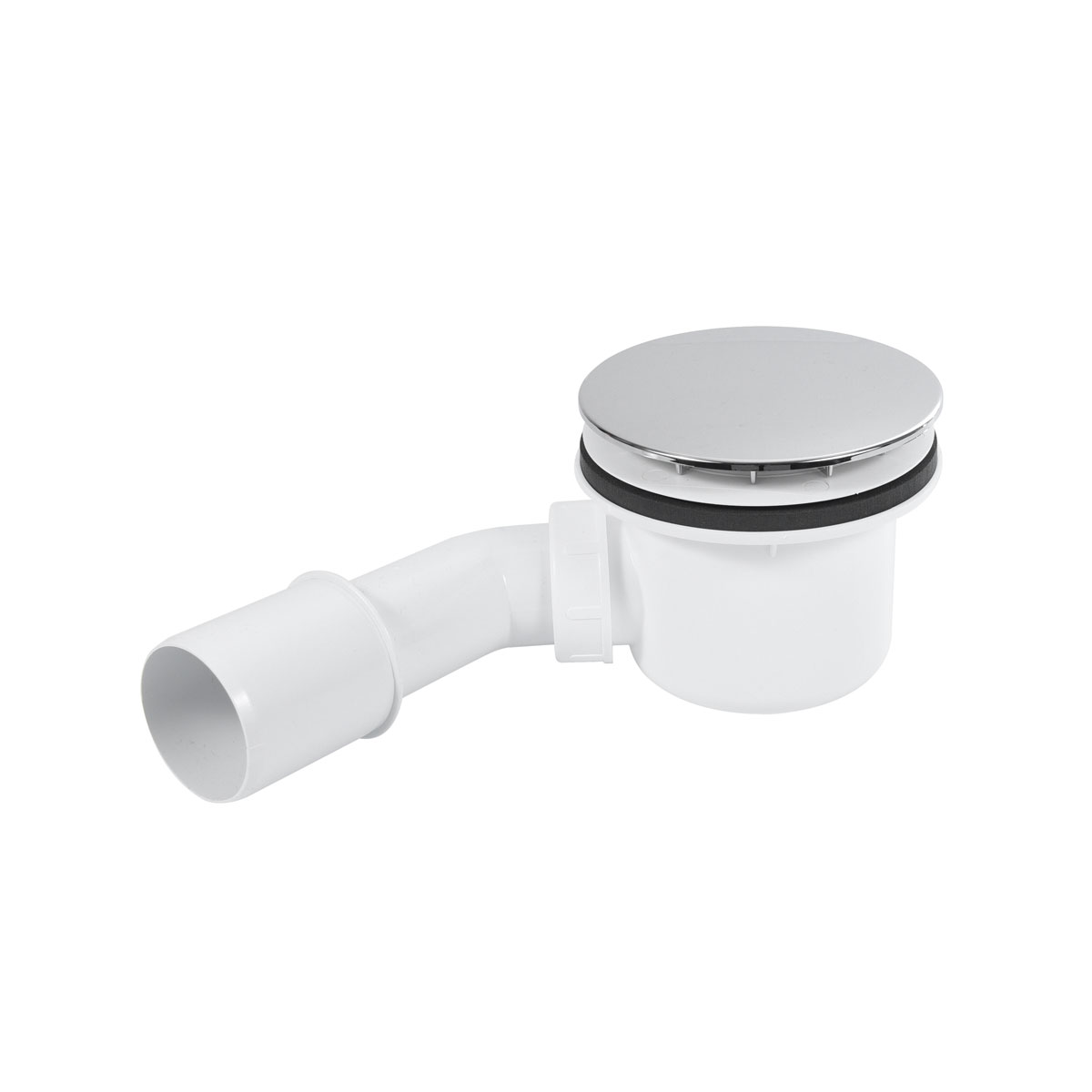 Trapflex Ablaufgarnitur Ø90mm Set mit Haube Chrom
