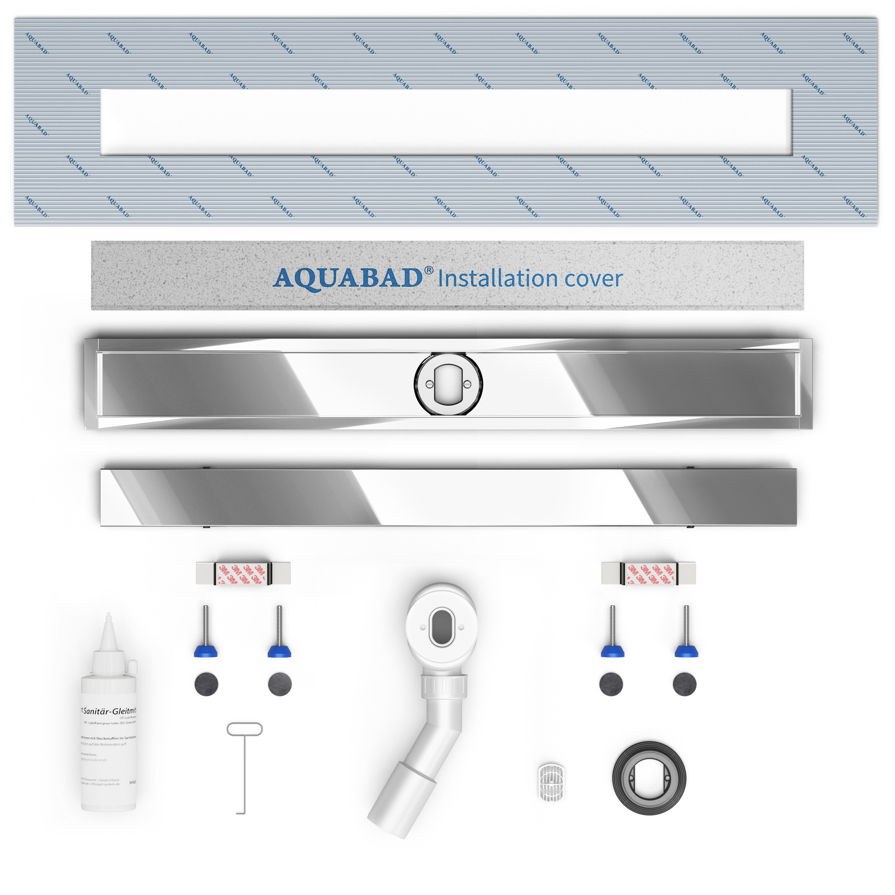 AQUABAD Duschrinne SDS Premium - Blende "Bord"