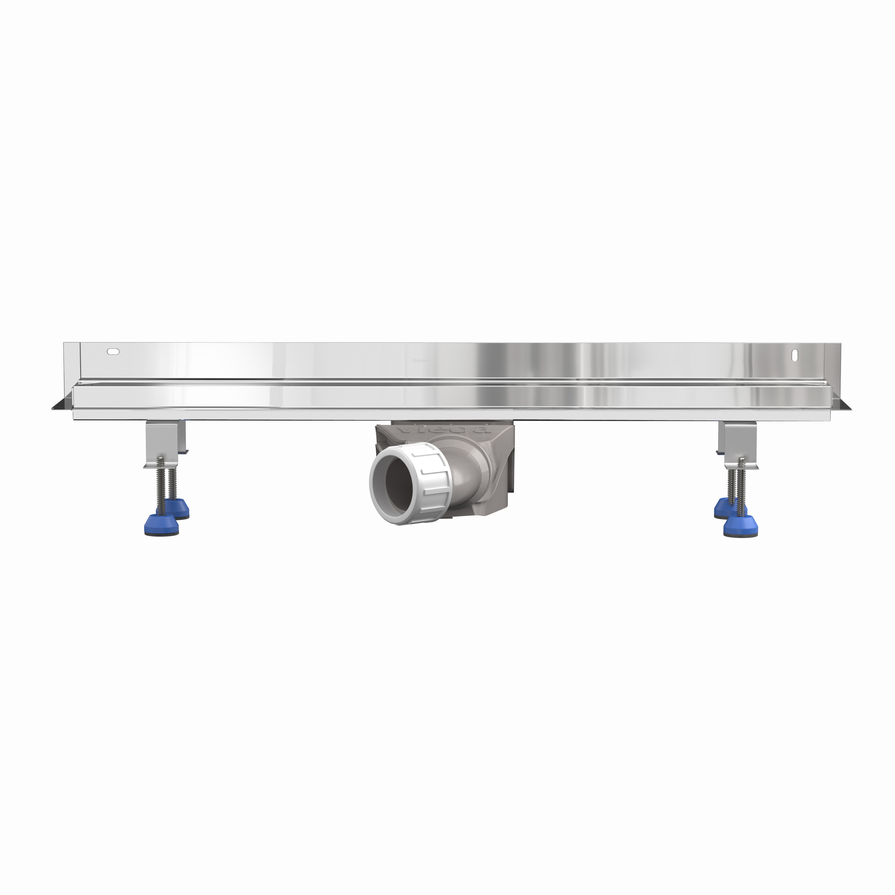 AQUABAD Duschrinne Slim Wall Premium - Blende "Bord"